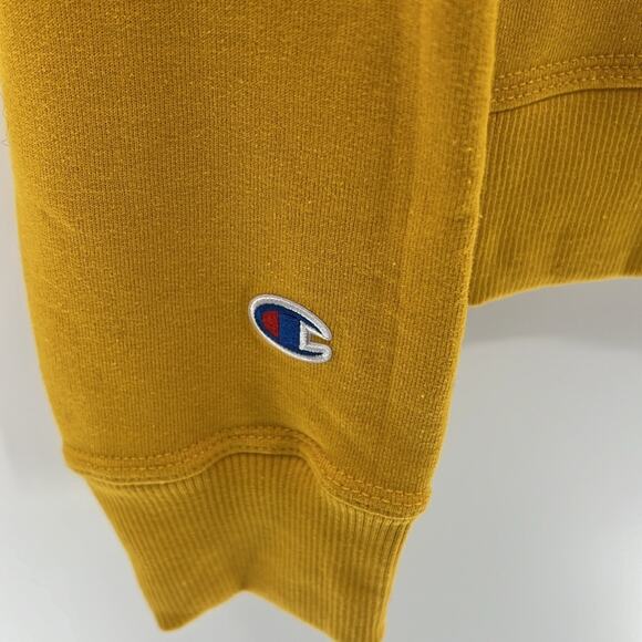 Champion Powerblend Standard Fit Crewneck Sweatshirt - Forsythia - Small - NWT - Picture 6 of 7